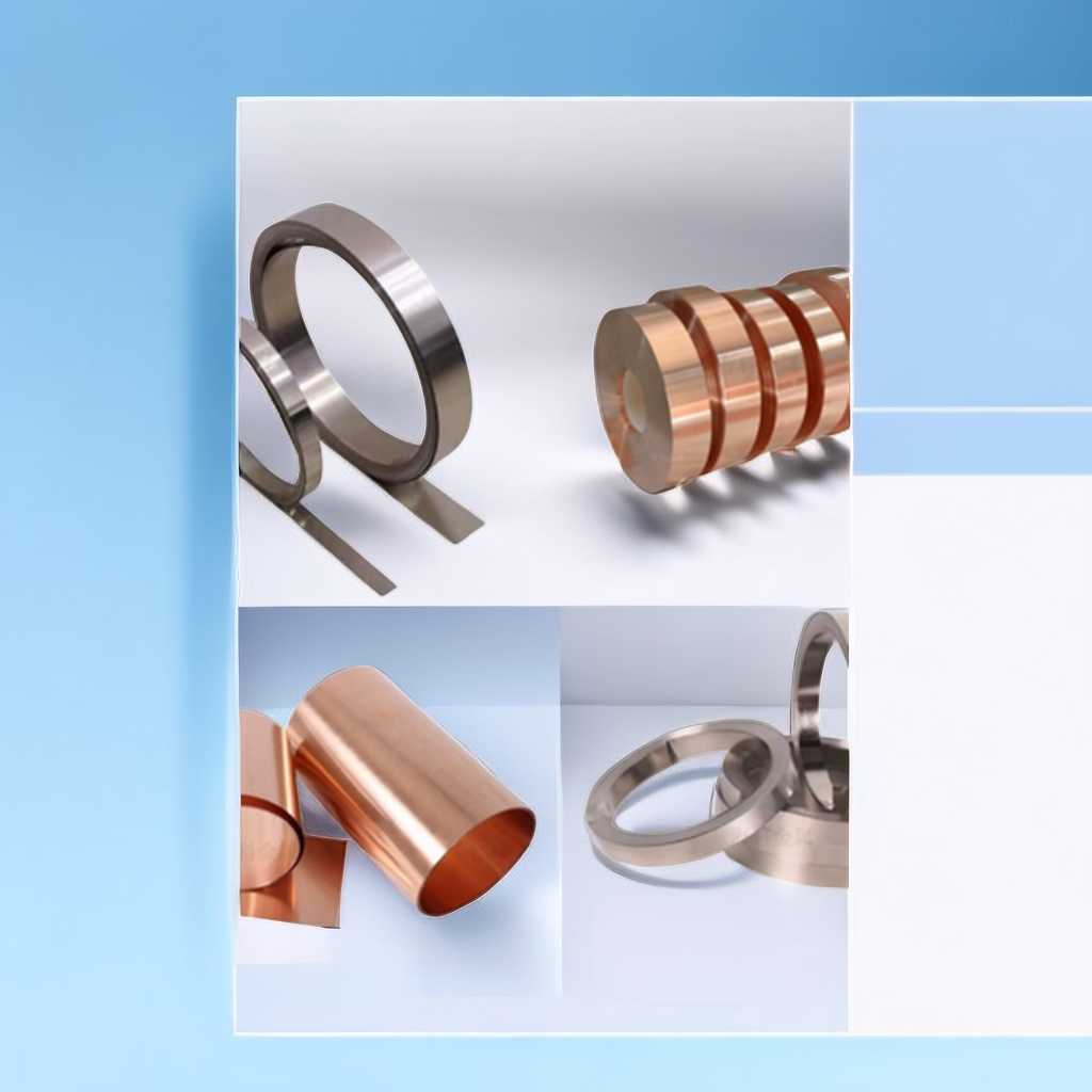 Metal recubierto con pel&iacute;cula LCP (oro, plata, cobre, etc.)
