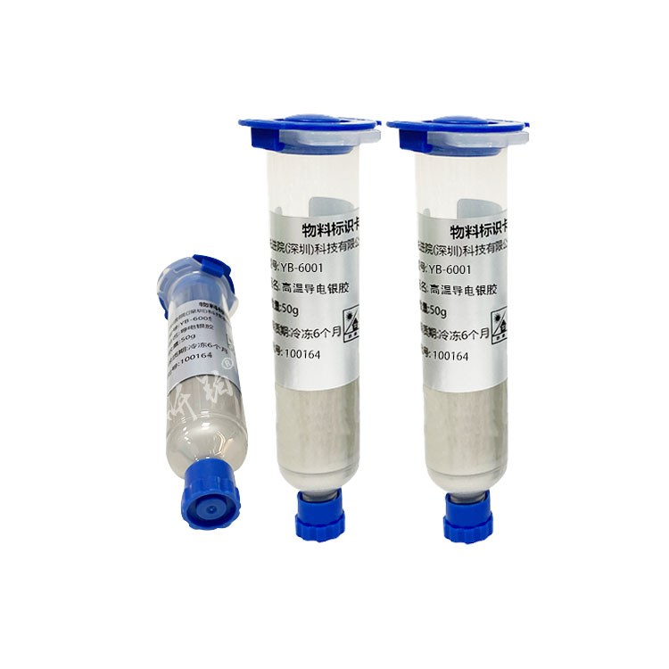High temperature conductive silver adhesive