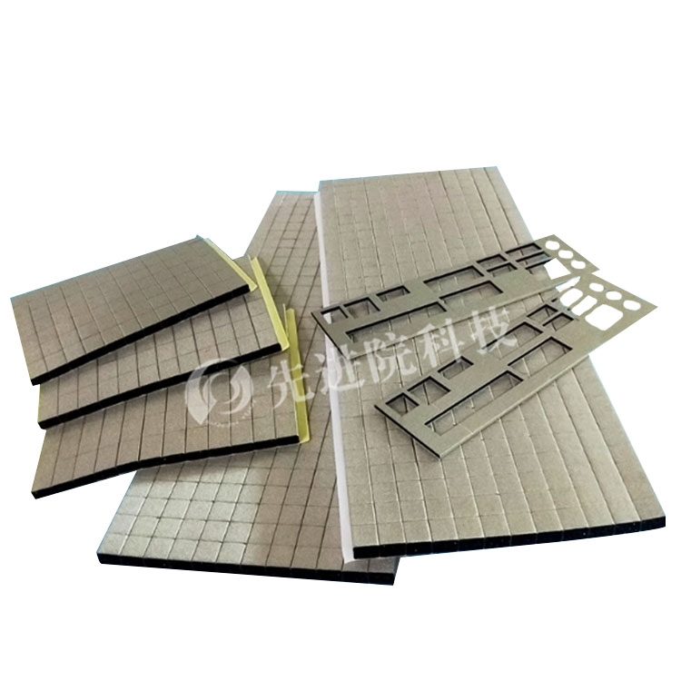 Copper -plated nickel flat woven conductive foam