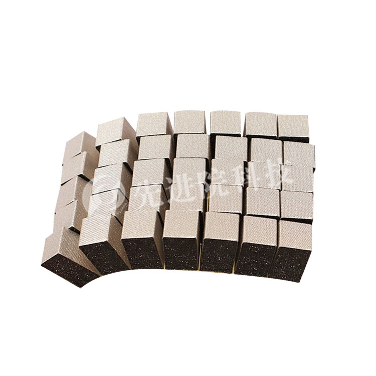 Fiber conductive foam