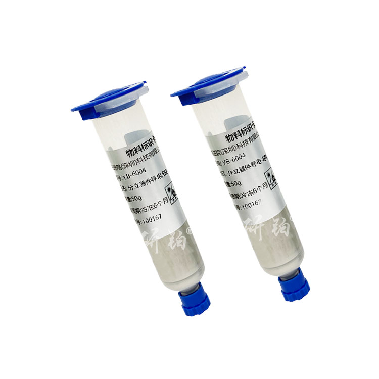 Colle argent conductrice pour dispositifs discrets
