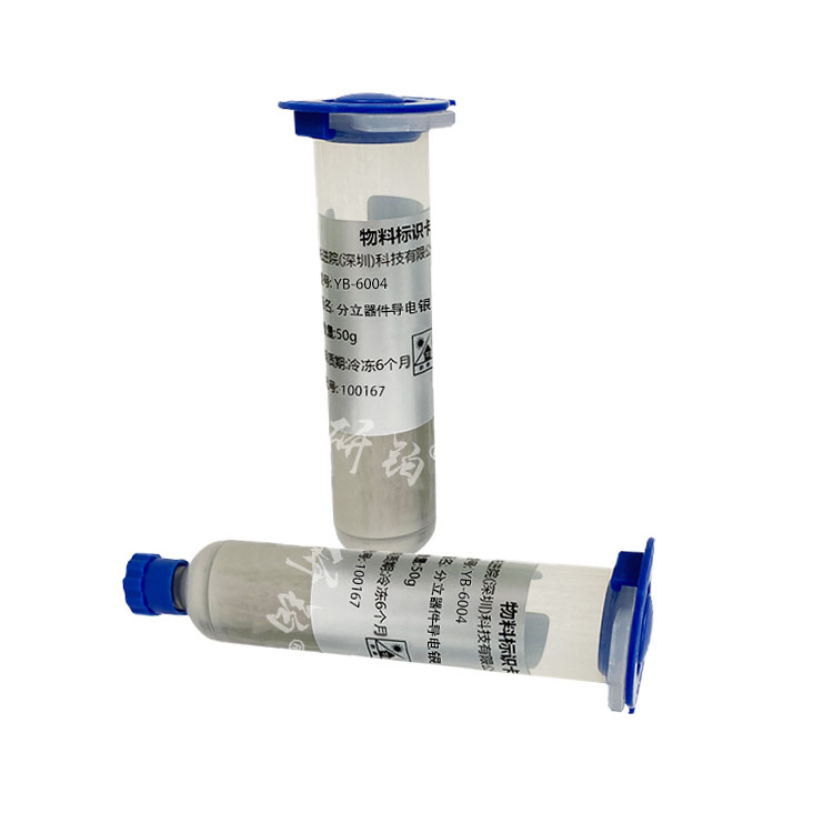 Colle argent conductrice pour dispositifs discrets