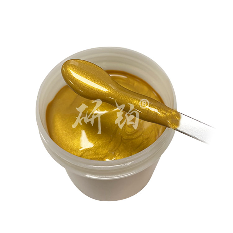 Inner layer gold conductor paste