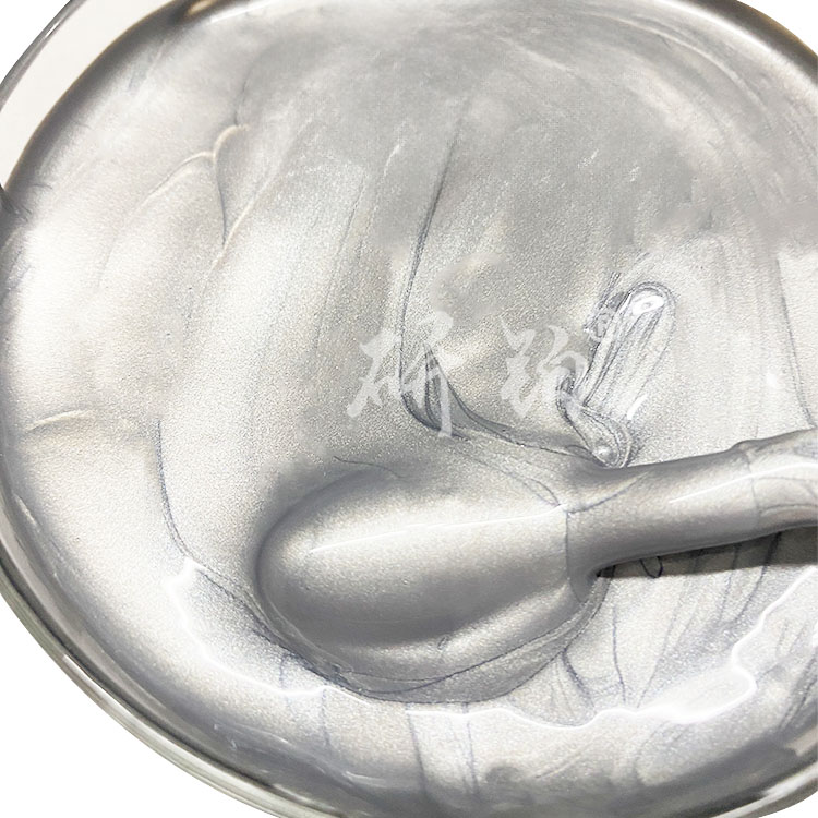 Halogen free fast drying high bending conductive silver paste