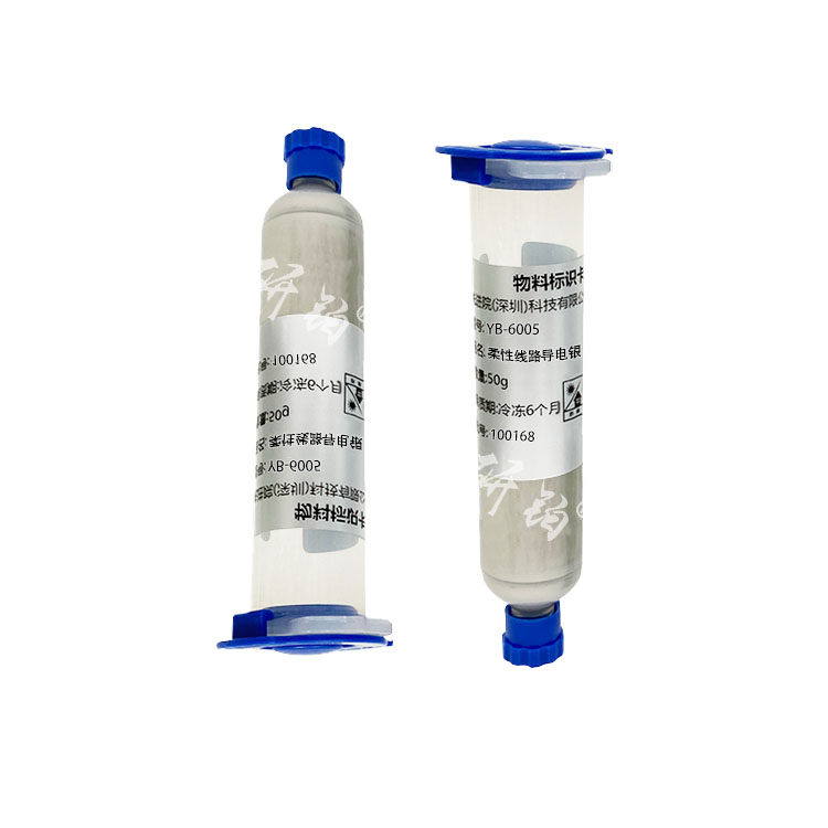 Ligne flexible conductrice colle argent