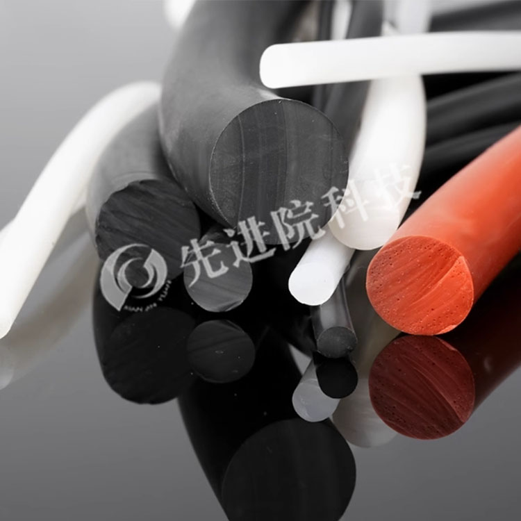 O-shaped single extruded solid conductive silicon adhesive