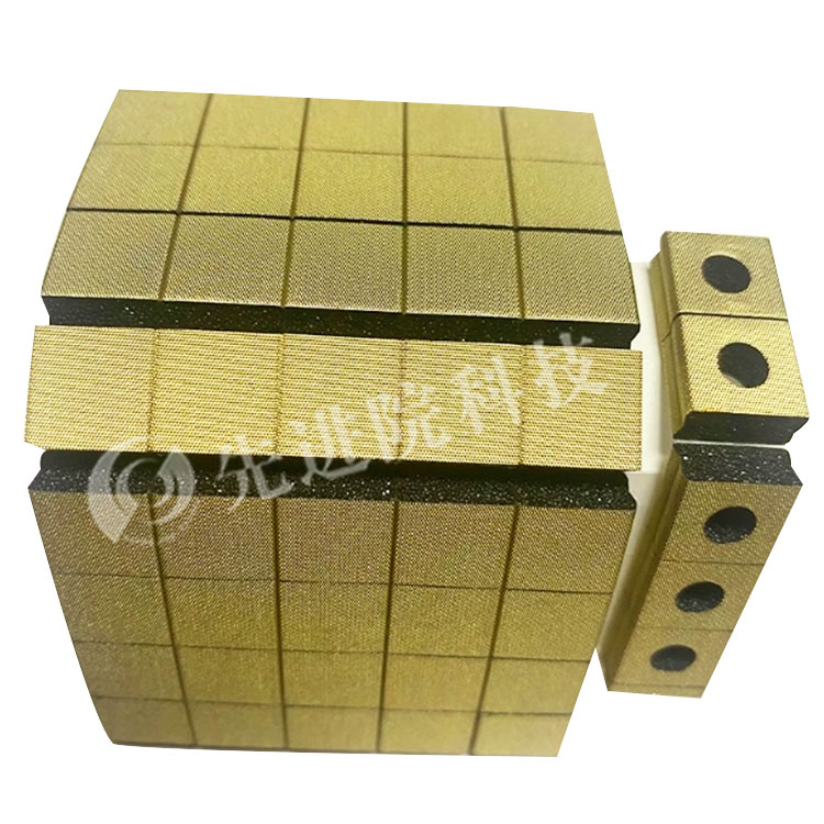 Gold plated conductive foam