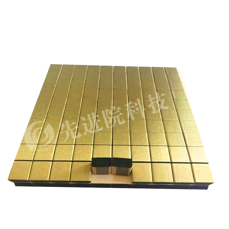 Gold plated conductive foam