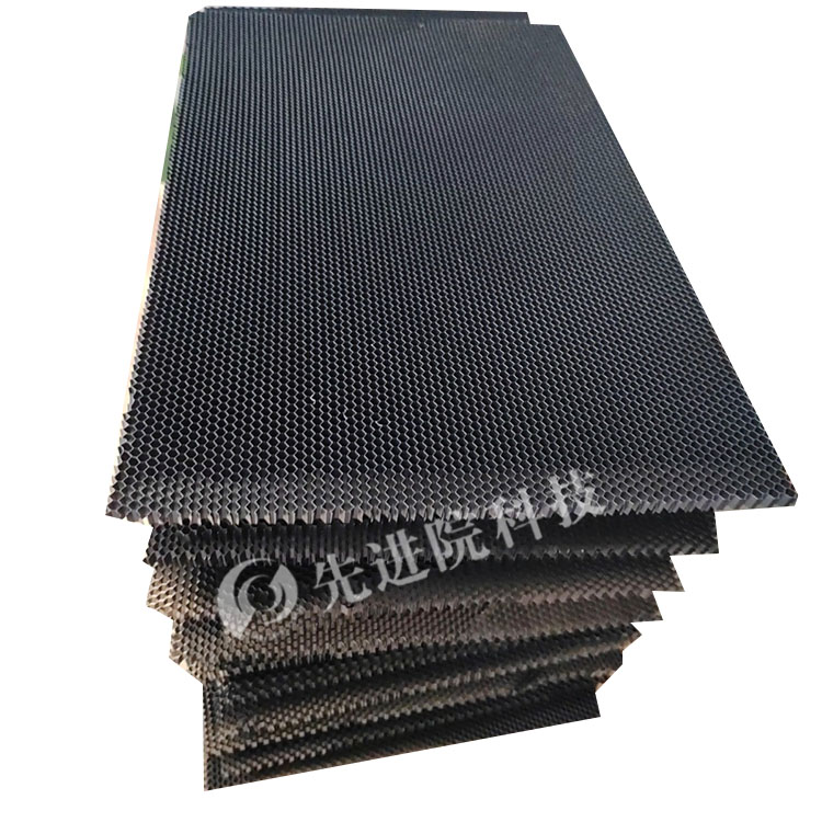 Porous carbon based absorbing materials