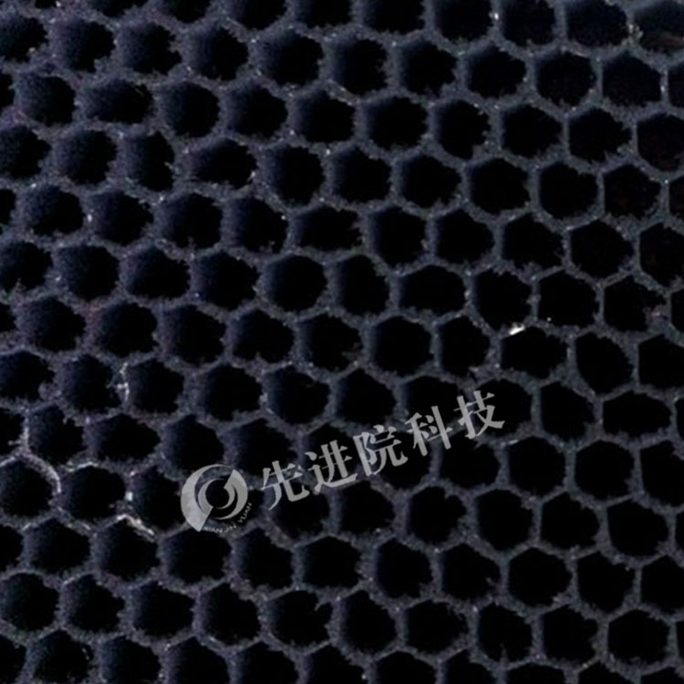 Porous carbon based absorbing materials