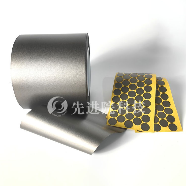 Thermoplastic hybrid yarn absorbing composite material