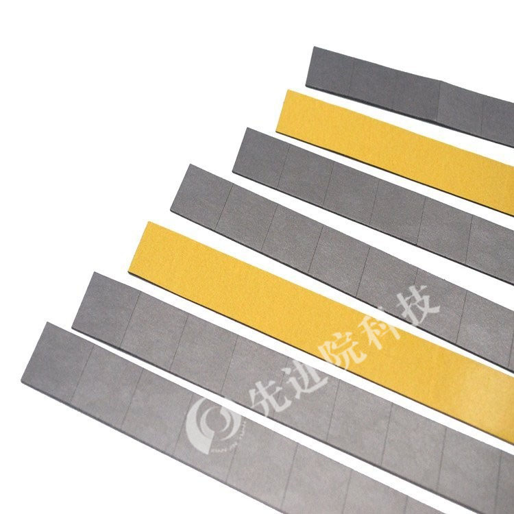 Suppressing absorbing and thermally conductive materials