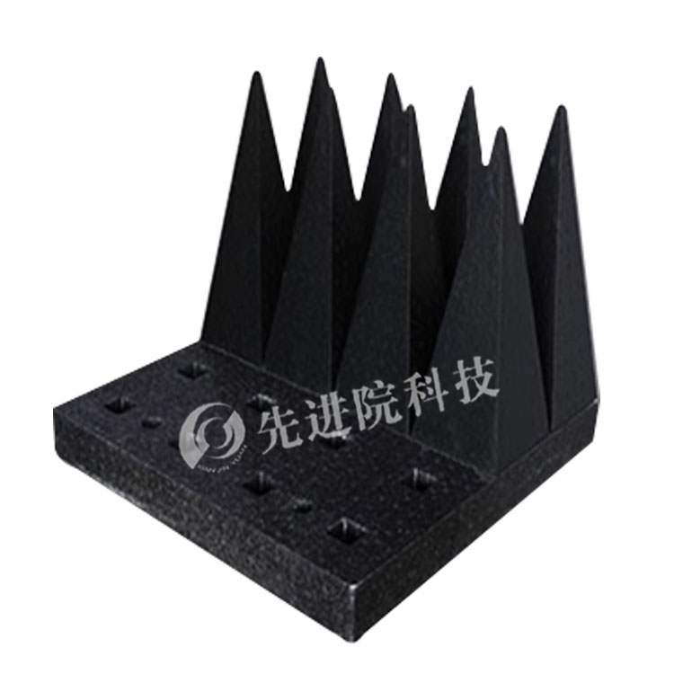 Hard foam absorbing material