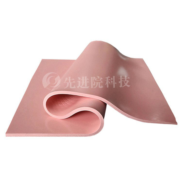 Non silicon thermal conductive sheet
