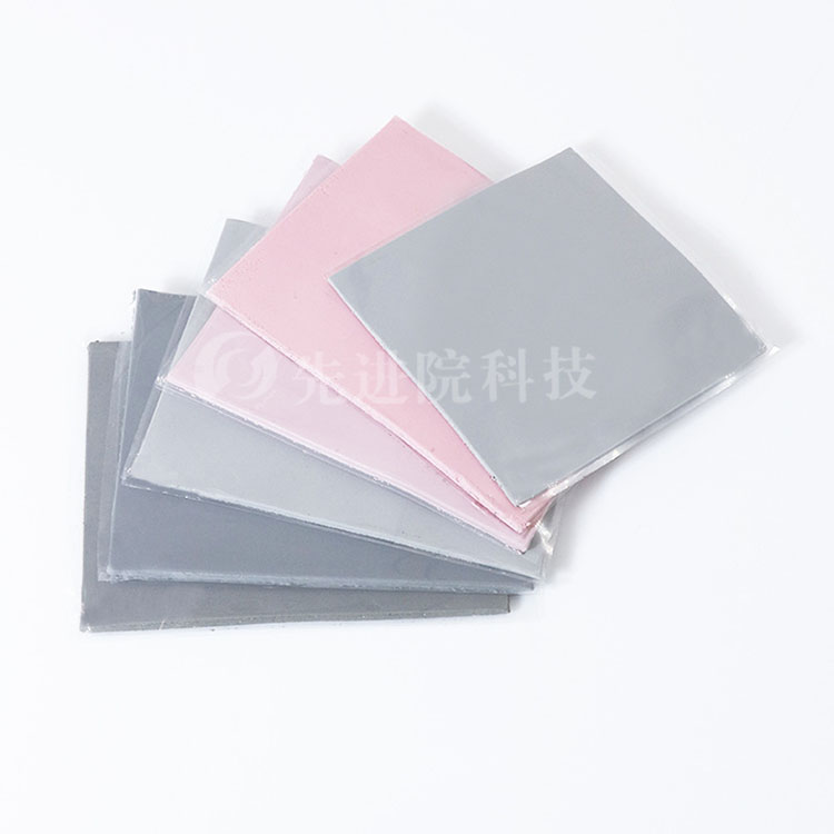 Non silicon thermal conductive sheet