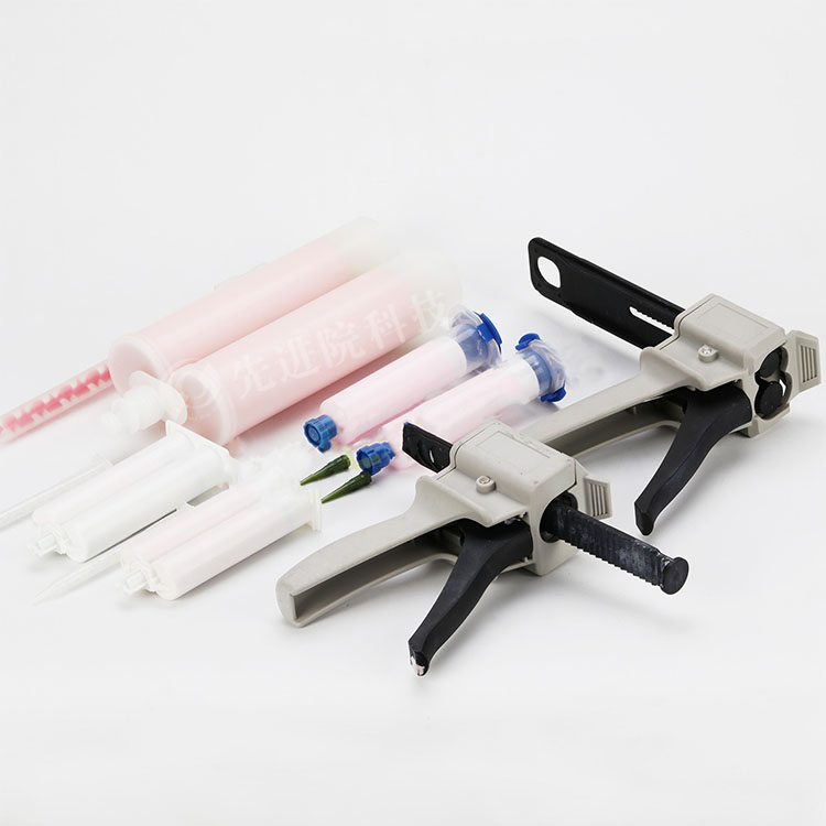 Dual dosage form thermal conductive solid crystal adhesive