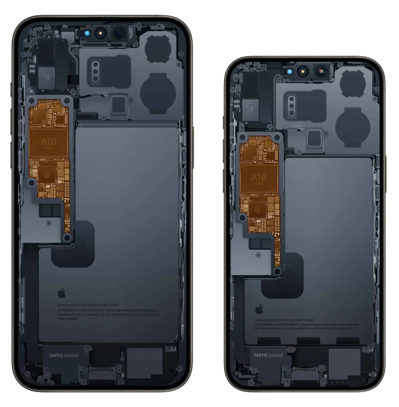 iPhone 16 Pro 零件X 光透视壁纸分享! 随时欣赏苹果内部结构的设计美学- 安卓手赚网
