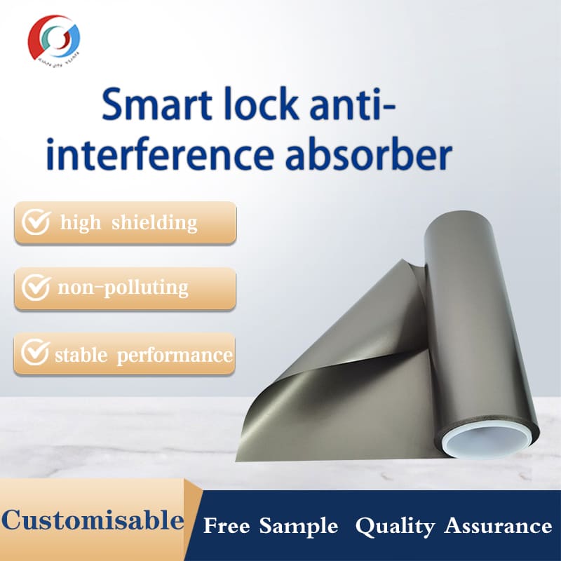Intelligent lock anti-interference absorption plate