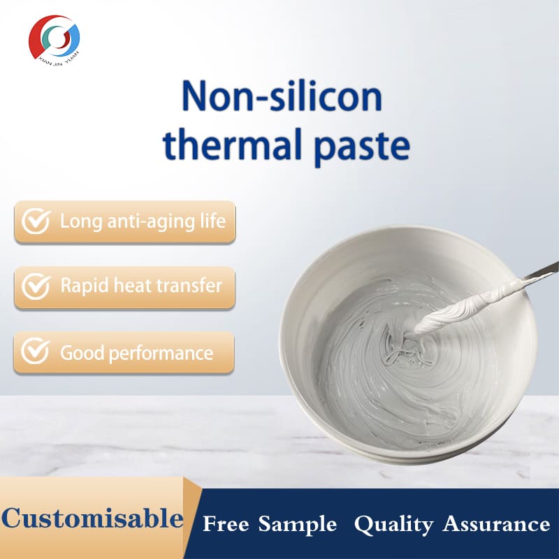 Non silicon thermal paste
