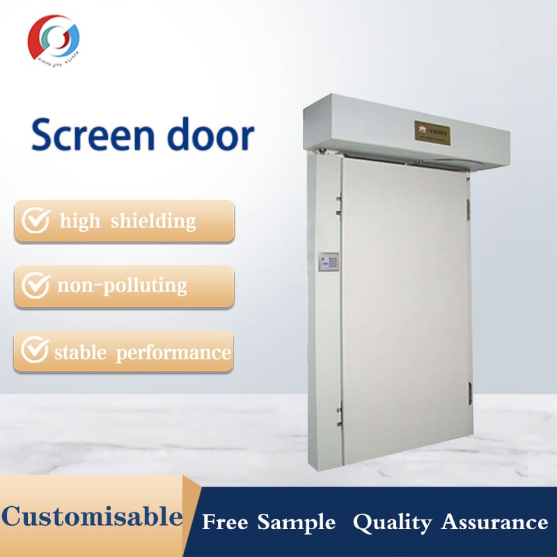 Shielding door