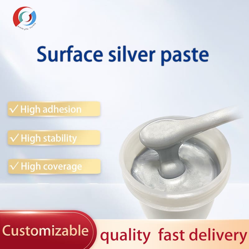 Surface silver paste