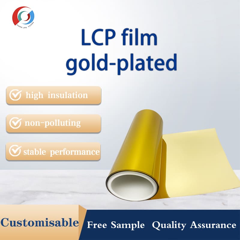 LCP film gold plating