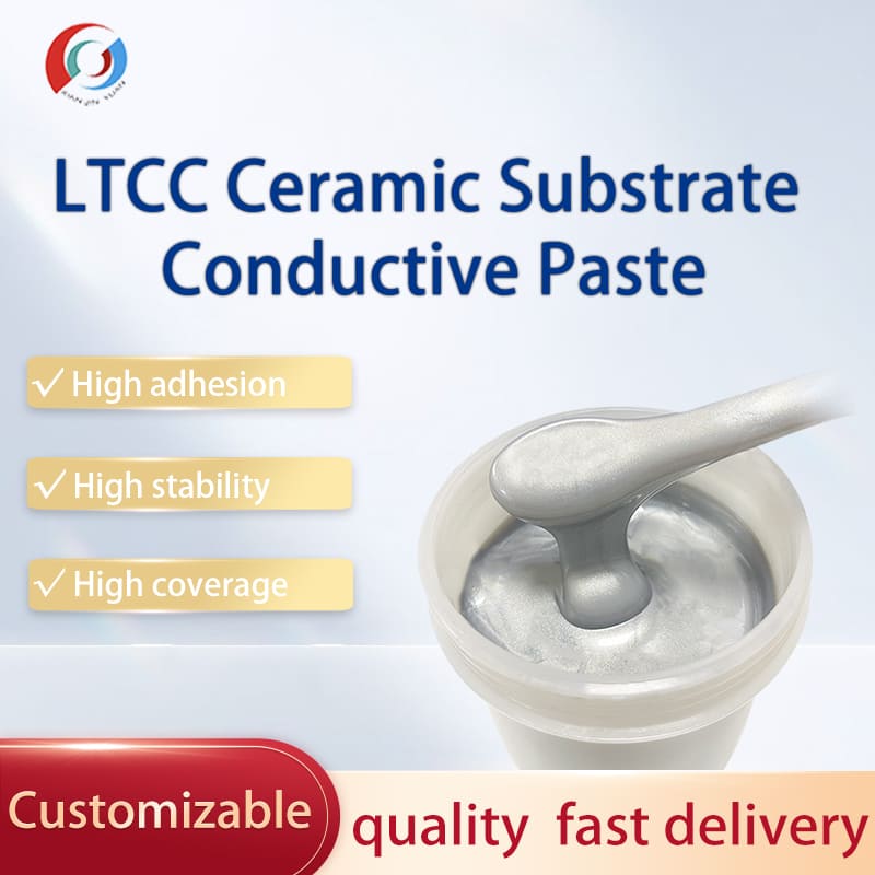 Pulpa de plata conductora de sustrato cer&aacute;mico ltcc