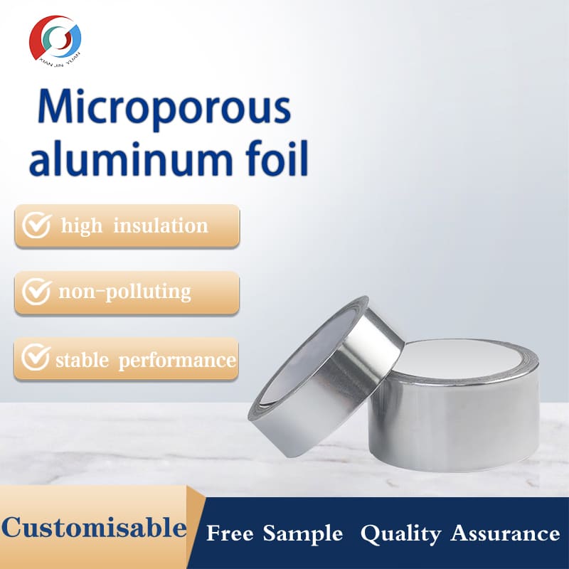 Papier d'aluminium microporeux