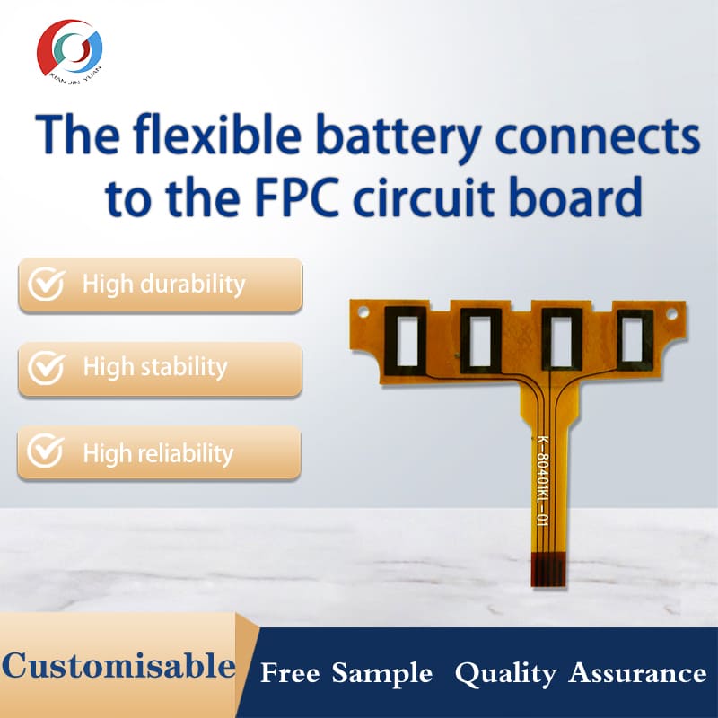 La bater&iacute;a flexible conecta la placa de circuito FPC