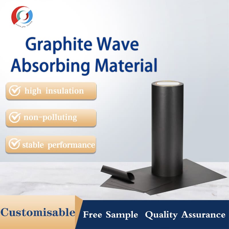 Mat&eacute;riau absorbant les ondes graphite