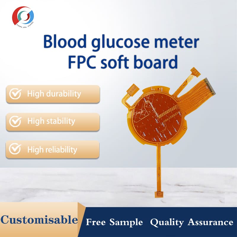 FPC soft board for blood glucose meter