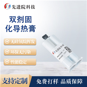 Dual agent curing thermal paste