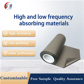 High and low frequency absorbing materials