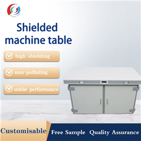 Shielding machine desk