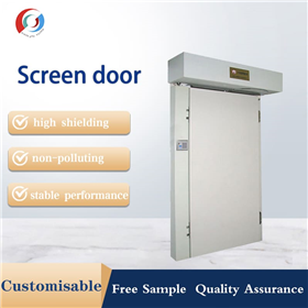 Shielding door