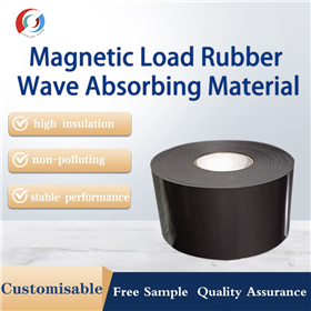Materiales absorbentes de ondas de caucho cargados magn&eacute;ticamente