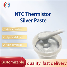 NTC thermistor silver paste