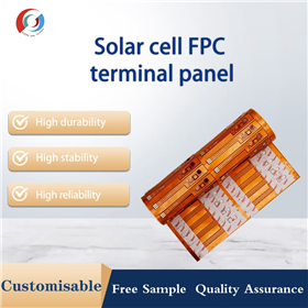 Panel de cableado FPC de c&eacute;lulas solares