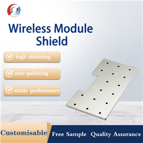 Wireless module shielding cover