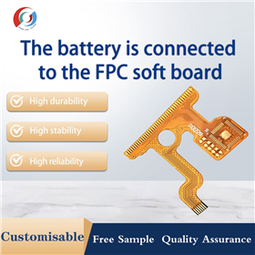 Battery connection FPC soft board
