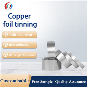 Copper foil tin plating